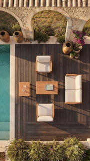 Salon de jardin en bois