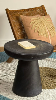 Table d'appoint en bois massif SURABAYA