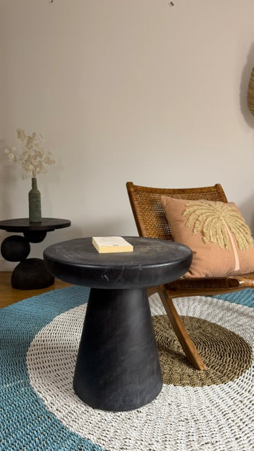 Table d'appoint en bois massif SURABAYA